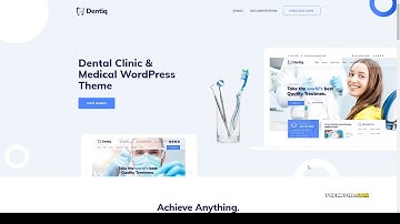 Dentiq - Dental amp Medical WordPress Theme