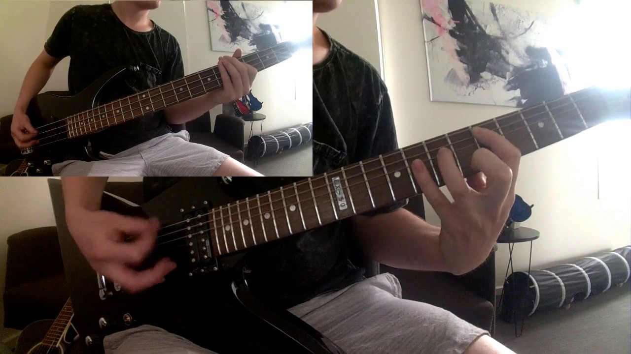 Stone Sour Through Glass acoustic, electric and bass Cover YouTube