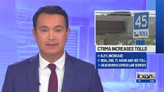 8.2% toll rate increase coming to Central Texas