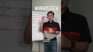Cara memahami variabel, dimensi, indikator