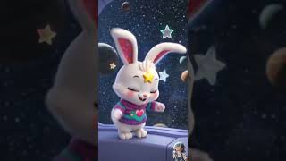 Lumi the Space Bunny Teaches Sharing 🐰✨#aianimation #cuteanimation #youtubeshorts #aivideo