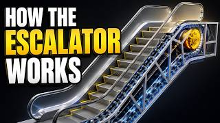 Where Do Escalator Steps Go 🪜⚙️ | How Escalators Actually Work in 3D