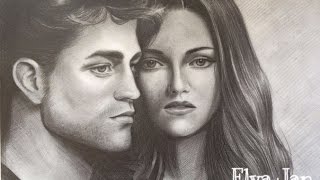 Twilight. Robert Pattinson and Kristen Steward