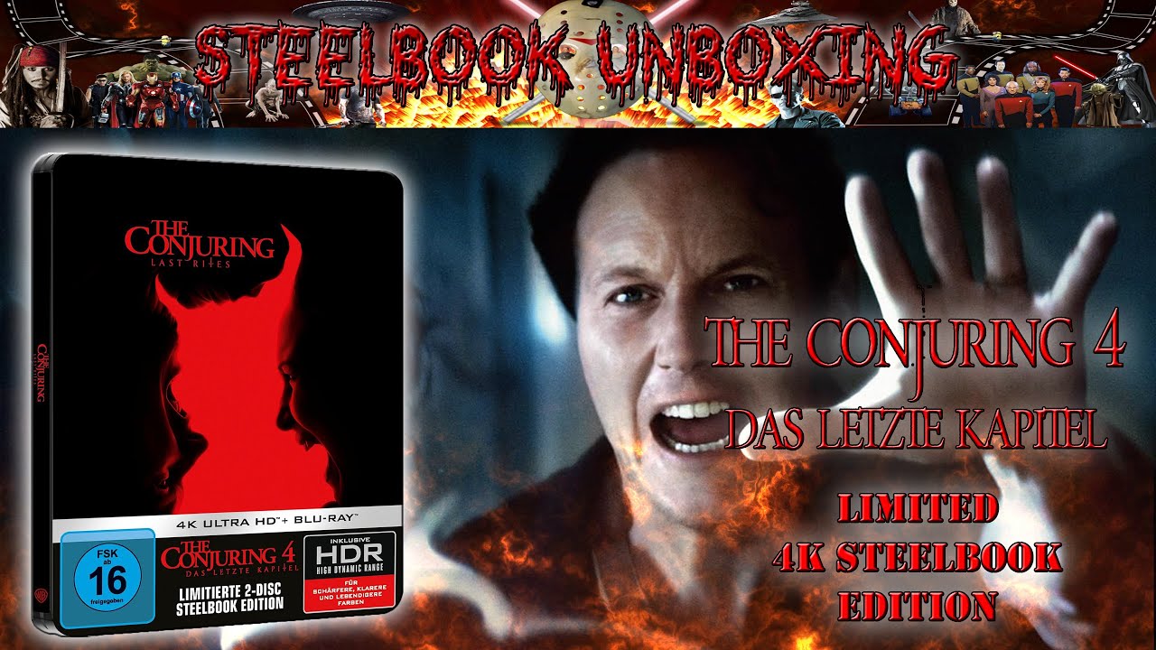 Unboxing - THE CONJURING 4 - DAS LETZE KAPITEL - 4K Steelbook