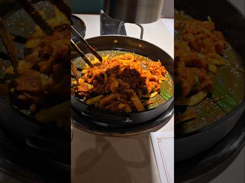 깔끔한 즉석제육볶음(광화문 엉터리생고기)