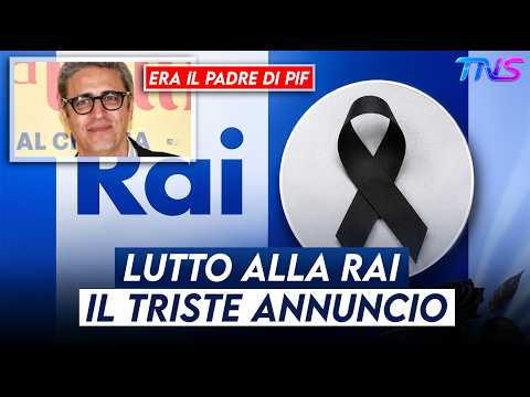 Video LUTTO NELLA TV ITALIANA: MORTO IL FAMOSO REGISTA RAI PADRE DI PIF