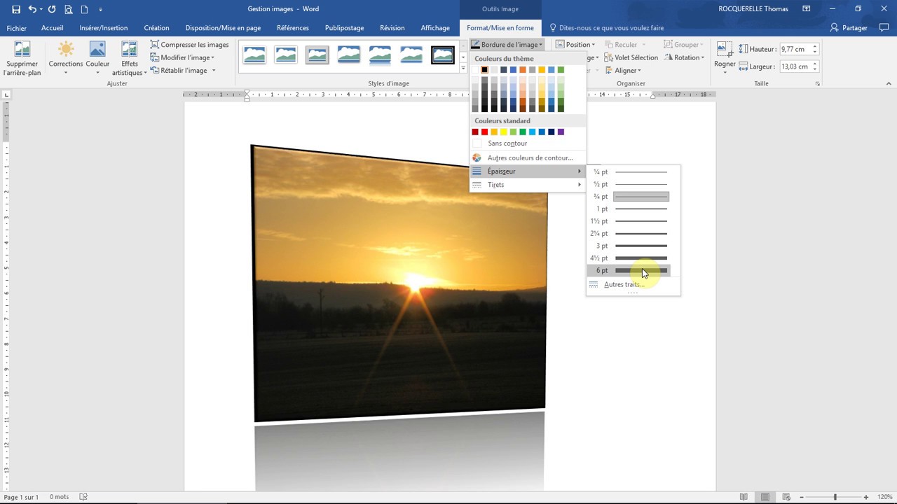 Comment Detourer Une Image Sur Word