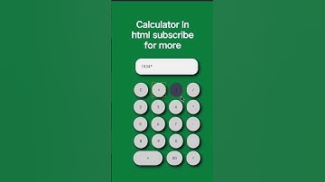 Building a Calculator using HTML, CSS, and JavaScript: A Step-by-Step Tutorial
