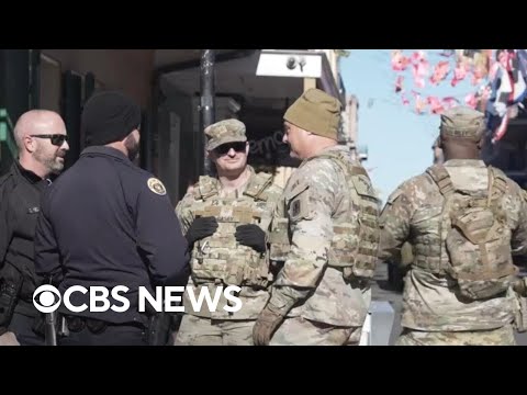 National Guard troops arrive in New Orleans ahead of New Year's celebrations