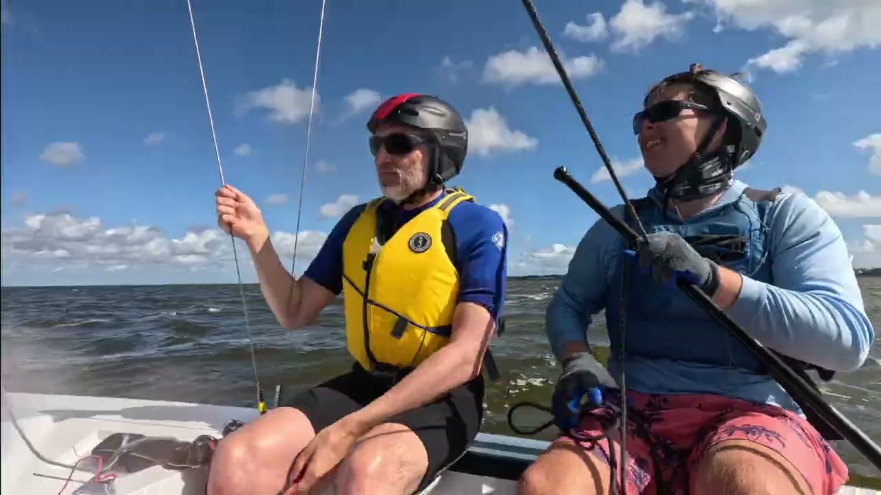 BirdyFish demo - stable and high-performance foiling dinghy