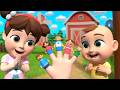 Funny Finger Family: What Do You Do? | Lalafun Nursery Rhymes