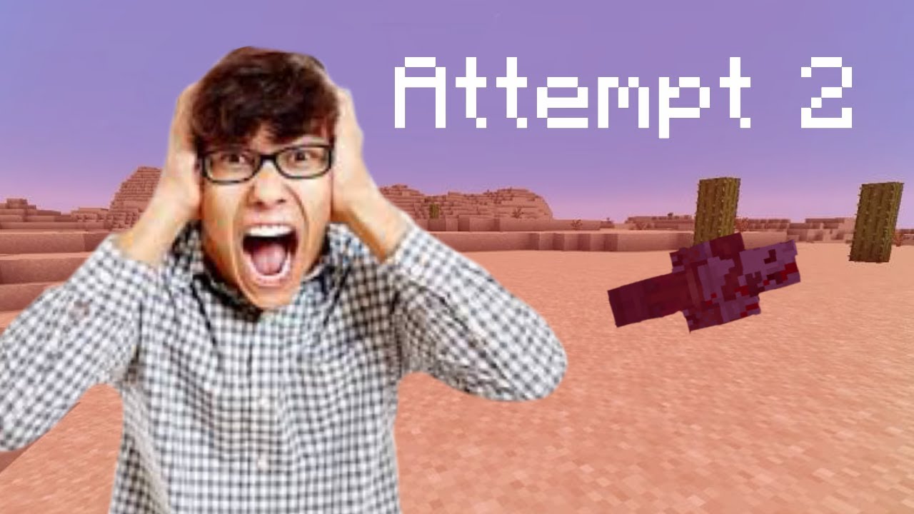 Attempting to Play Minecraft but i'm Bad - YouTube