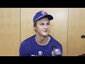 Postgame Media Availability | 9/25/25 | Preseason at NYR