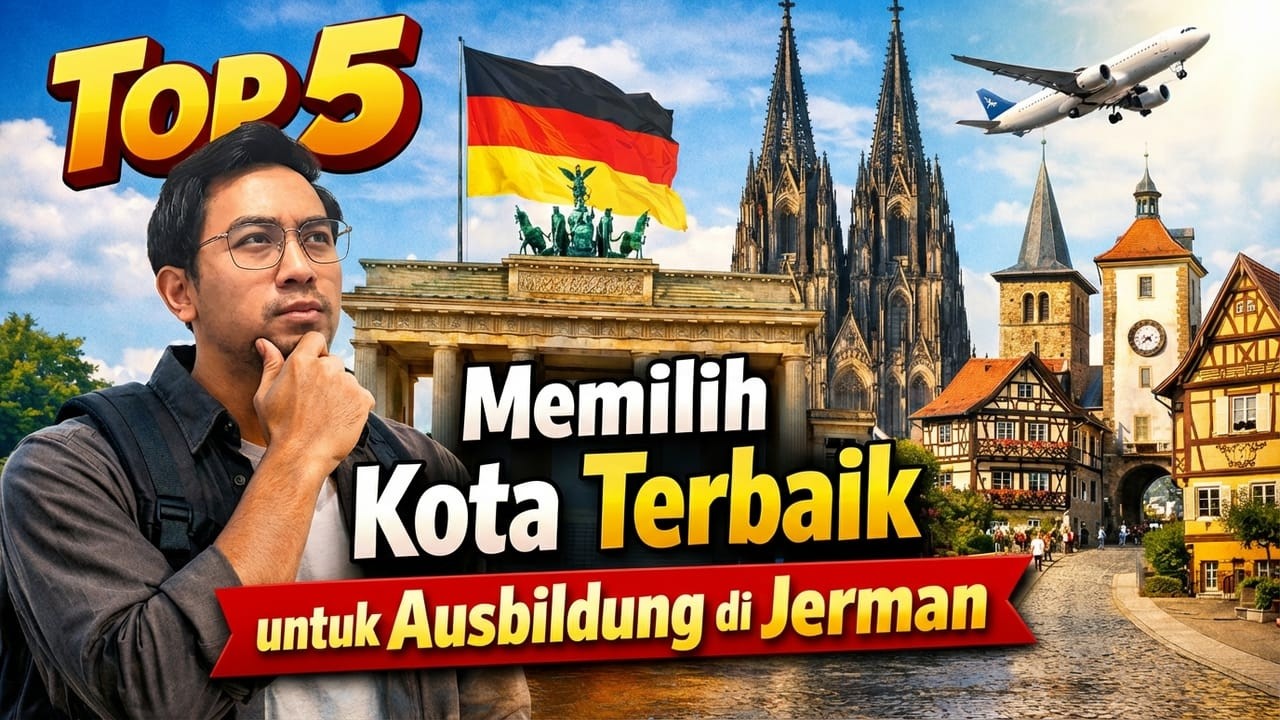 Top 5 Memilih Kota Terbaik untuk Ausbildung di Jerman