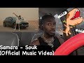 Samara - Souk (Official Music Video) American reaction video ☝🏾🆘🔂