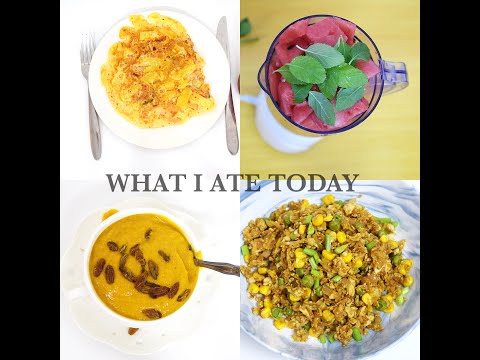 WHAT I ATE TODAY (HEALTHY )