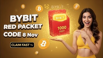 Bybit Red Packet Code Today 8 Nov | Bybit Giveaway Passcode Today