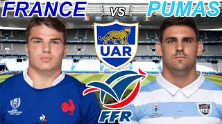 FRANCE vs ARGENTINA Live Commentary (Autumn Nations Series 2021)