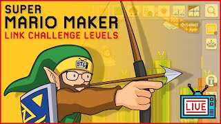 🔴 Super Mario Maker 2 Live Stream - Link Challenge Levels
