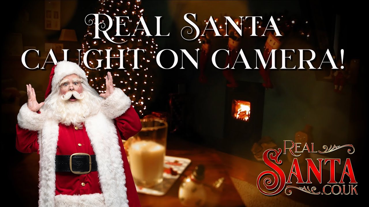 REAL SANTA, Caught on camera!