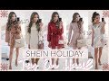 SHEIN HOLIDAY PARTY OUTFITS TRY ON HAUL 2019 | CASUAL TO DRESSY
