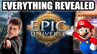 Every Land at Epic Universe Revealed! (Nintendo, Harry Potter + More!)