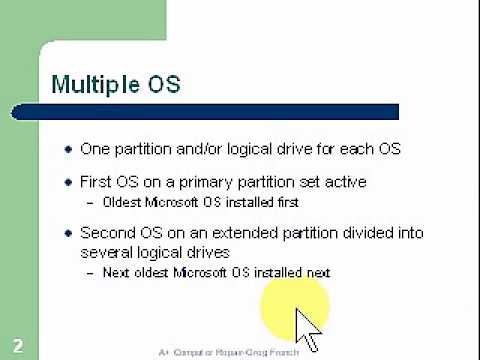 A+ Computer Repair Training Course - Multiple Operating Systems - YouTube