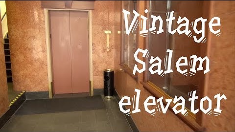Vintage Salem Elevator @ Virginia Building Staunton VA with Epic Motor and..