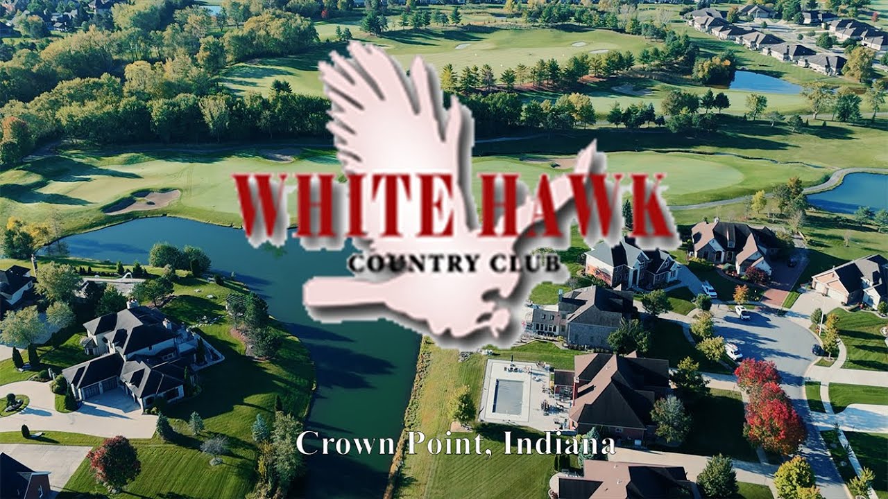 Crown Point's BEST Kept Secret: Aerial Tour of White Hawk Country Club | 4K video
