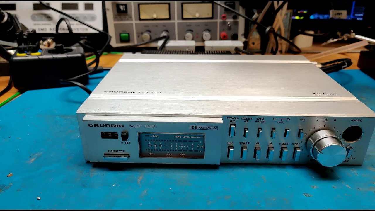 Grundig MCF400 mit mehreren Defekten - Abgebrochene Reparatur