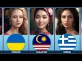 Beautiful women from around the world  slideshow part 2