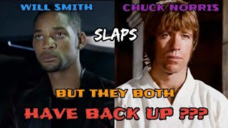 Will Smith Slaps Chuck Norris But They Both Have Back Up