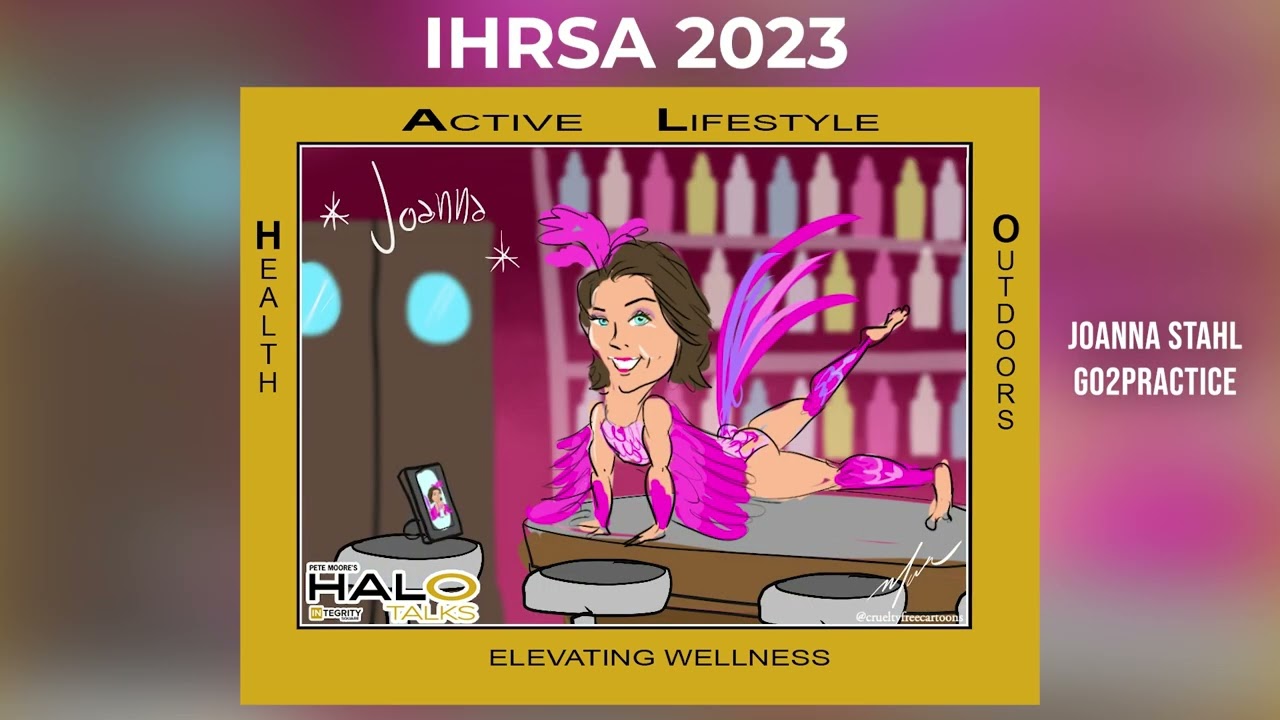 IHRSA 2023 HALO Talks Caricatures