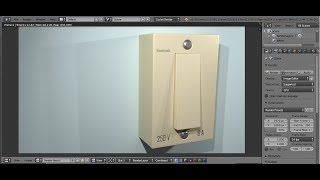 Model Electricity Switch by Using Blender. Intermediate Level Tutorial.