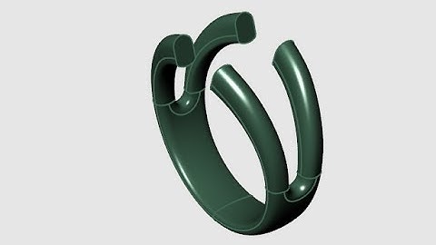 using curve network to make a split shank