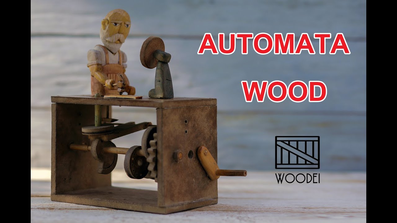 The Carpenter Automata - DIY wooden Automata