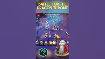 BATTLE FOR THE DRAGON THRONE 🐲🔥⚔️ #shorts #autochess #autochessmobile
