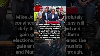 Mike Johnson Predicts Republican Gains in Midterm Elections