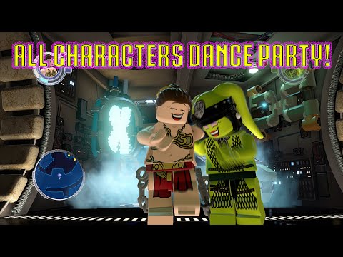 LEGO Star Wars The Force Awakens - All Characters Dancing! (The Funk Awakens)