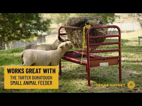 How To Use the Goat Feeder Net Kit video