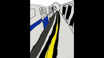 Дачное метро поезд 81 740/741 "Русич" перекраска под 81 717/714 Номерной на станции Уоллеса брина