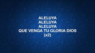 Video thumbnail of "Que Venga Tu Gloria Dios New Wine Letra"