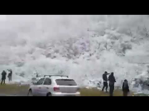 Nieve en Tafí del Valle - Tucumán