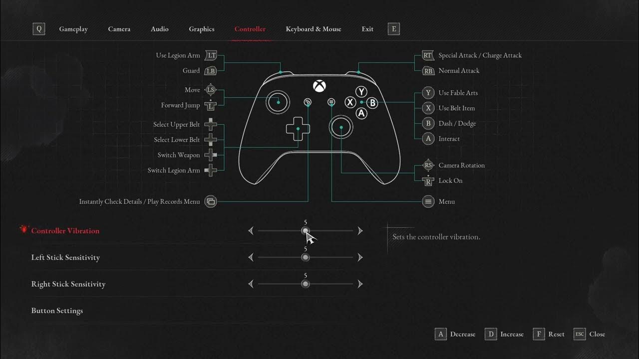 How to Change Controller Vibrations in Lies of P Set Up Gamepad Vibration Settings in Lies of
