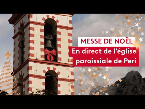 Image du reportage DIRECT. Messe de Noël à l'église paroissiale San Larenti Vecchju de Peri (France 3 Corse ViaStella)