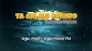 lagu buol || ta salalu korindo || COverAI
