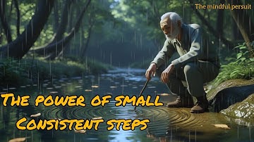 "The Power of Small Consistent Steps | How Tiny Actions Create Big Results"