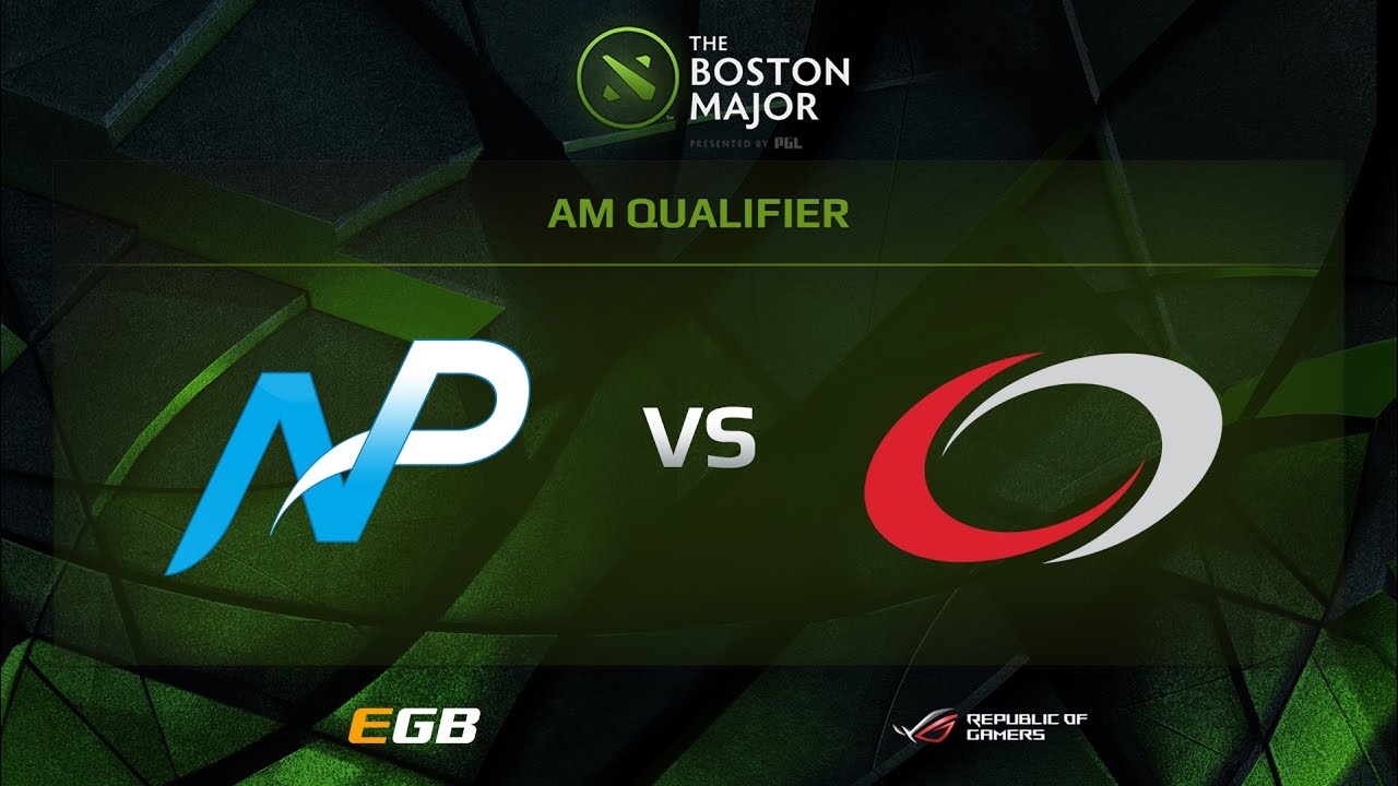 Team NP vs coL, Game 1, Boston Major AM Qualifiers