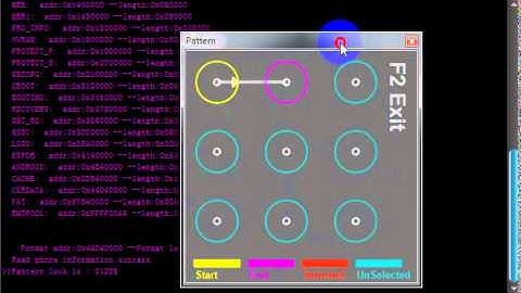 New Xolo A600 Pattern Lock Read By Merapi Tools
