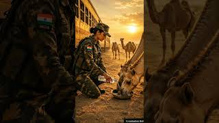 The Soldier Who Saved the Camels #Ai #DesertKindness #FemaleSoldier #HumanityFirst #CinematicStory